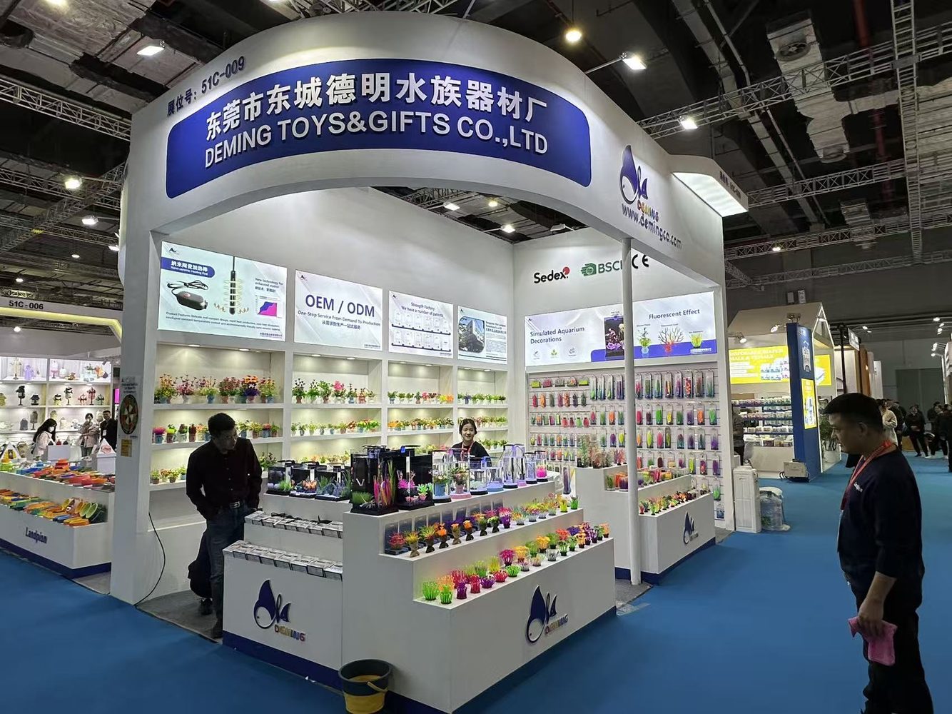CIPS Shanghai 2023: early Landpion booth builds product visibility 1