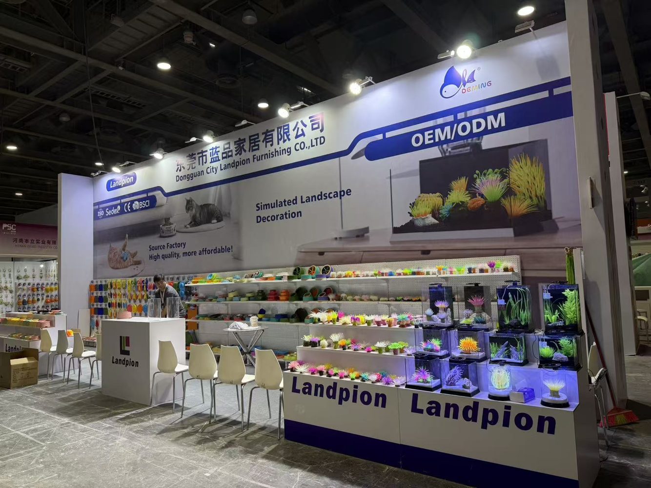 Guangzhou PSC 2024: compact booth, direct product communication 1