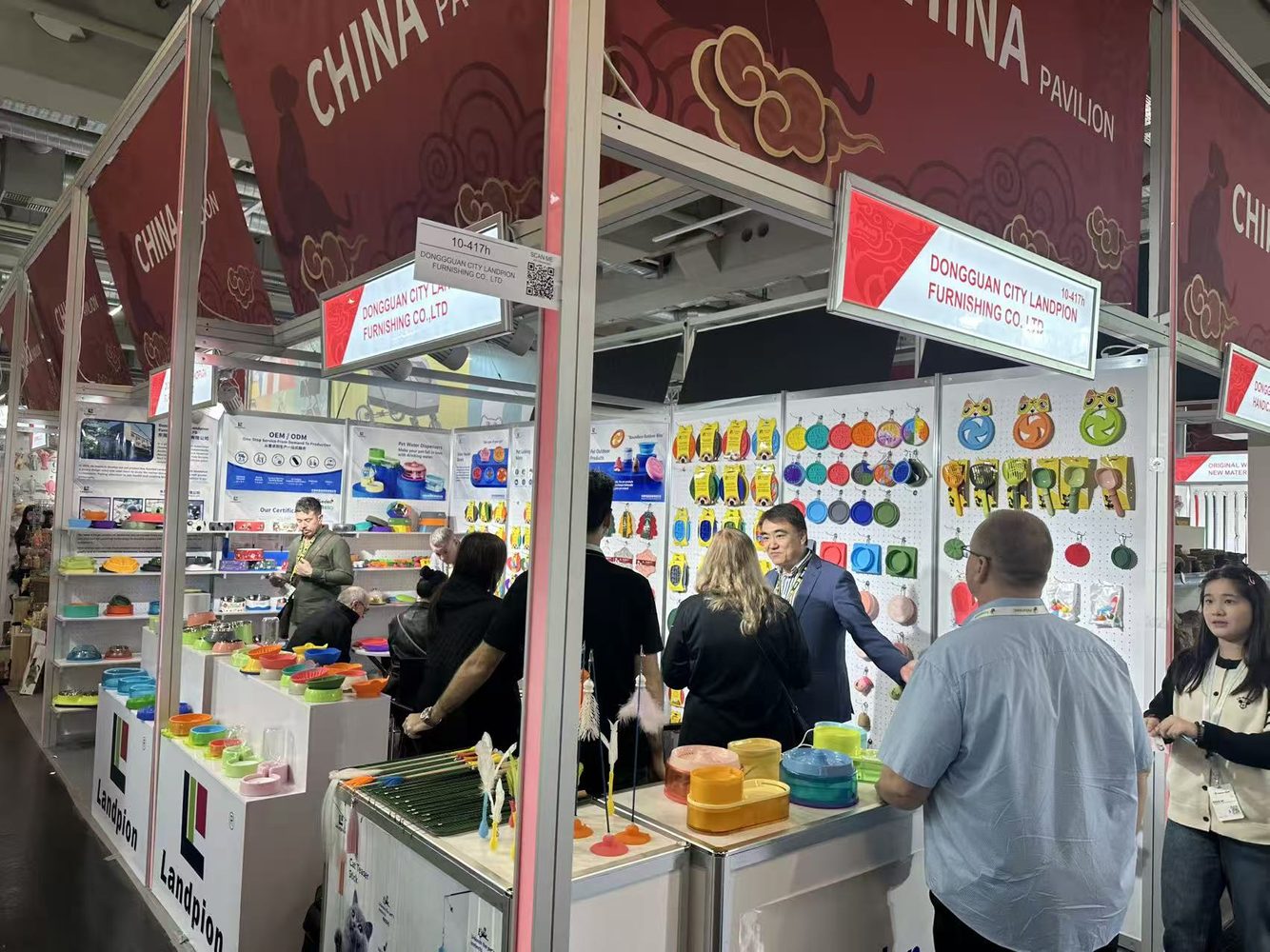 Interzoo Germany 2024: Landpion meets buyers at the China Pavilion 2