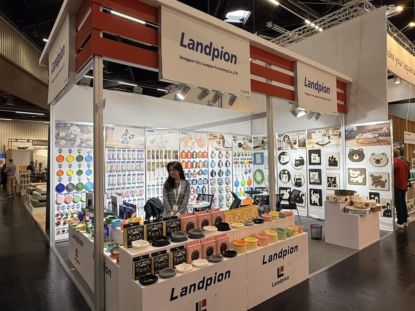 Landpion at Interzoo Germany 2026: product walls built for global buyers 2