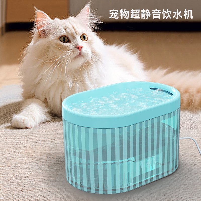 Transparent Pet Water Fountain for OEM/ODM Pet Drinking Products 4