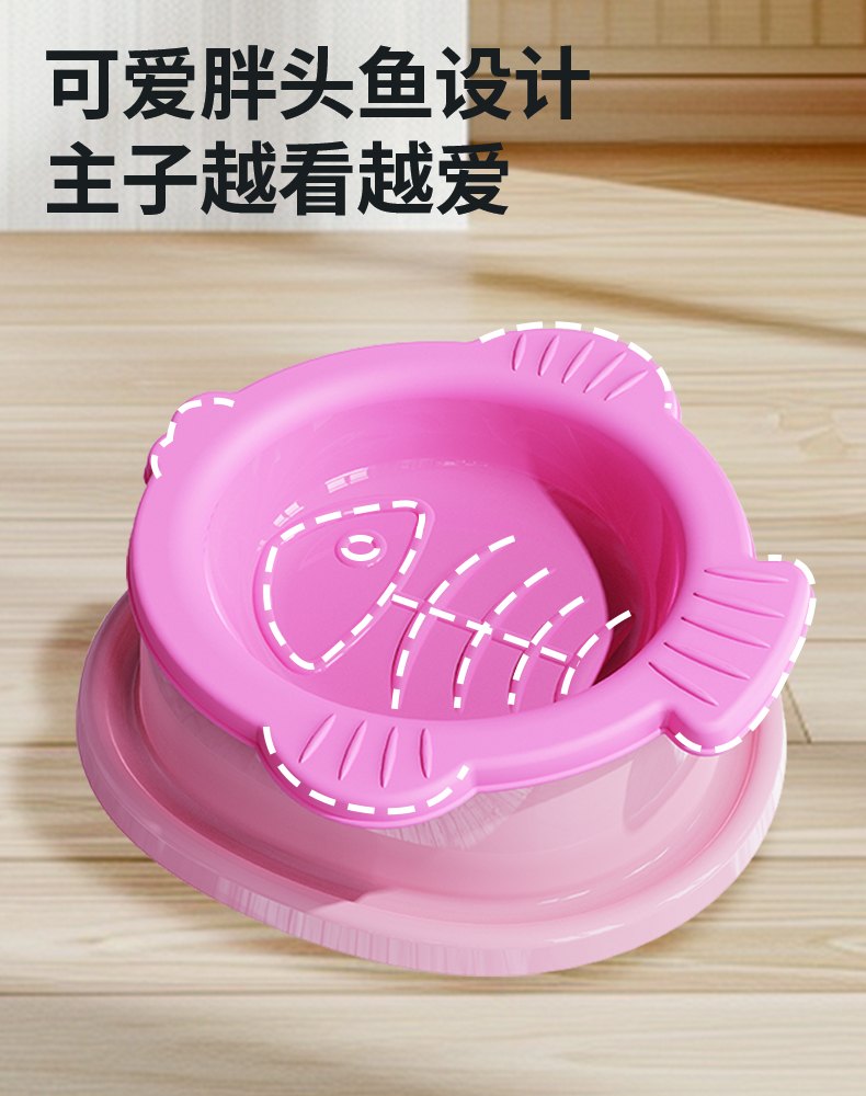 Elevated Cat Bowl With Tilted Feeding Angle and Detachable Design 3