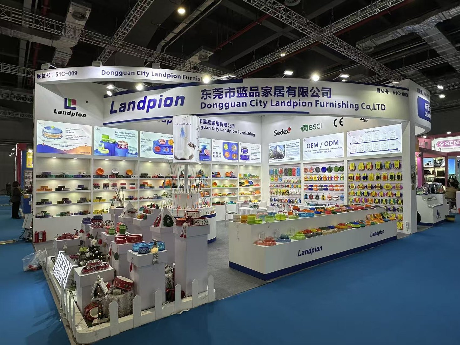 CIPS Shanghai 2023: early Landpion booth builds product visibility