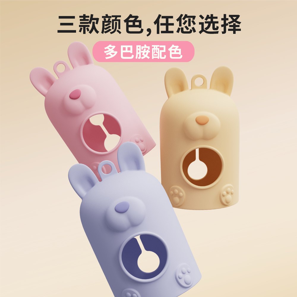 Rabbit-Shaped Dog Poop Bag Holder for Pet Walking Accessories 5