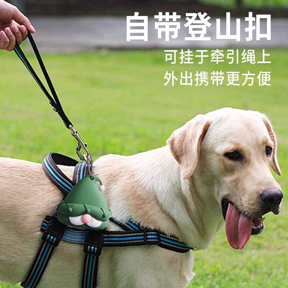 Santa Dog Poop Bag Holder for Holiday Pet Accessory Lines 2