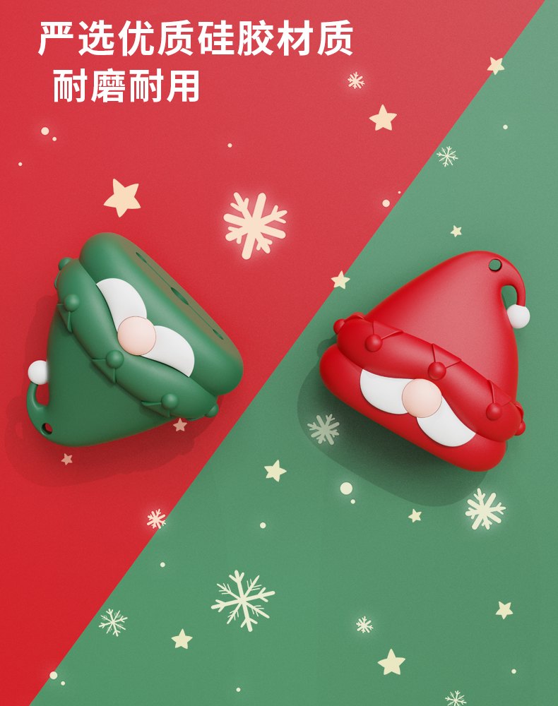 Santa Dog Poop Bag Holder for Holiday Pet Accessory Lines 3