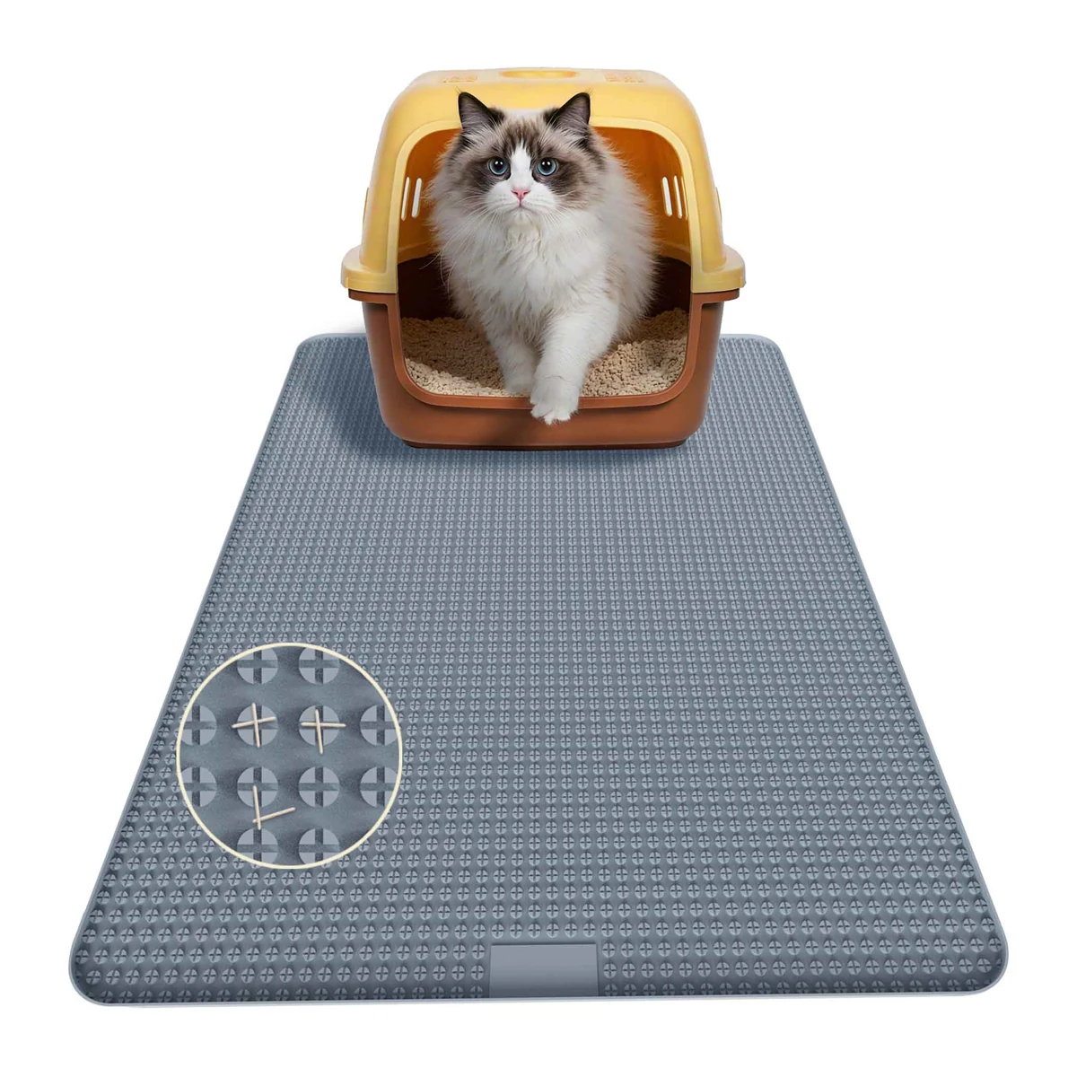 Silicone Cat Litter Mat (S)