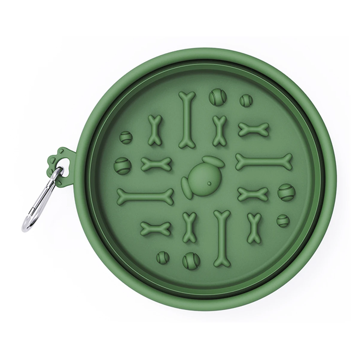 Collapsible Silicone Pet Bowl (L)